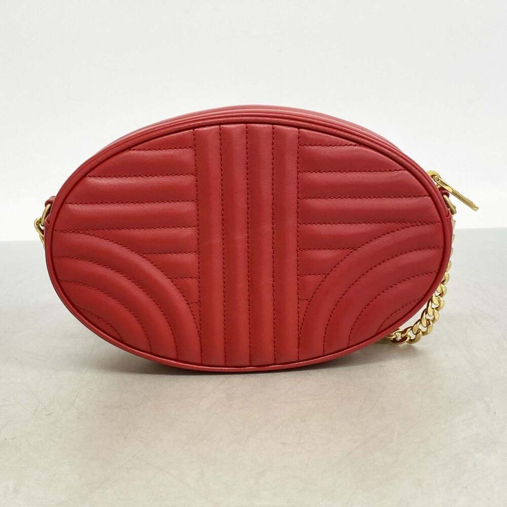 PRADA Red Leather Shoulder Bag - Picture 9 of 9